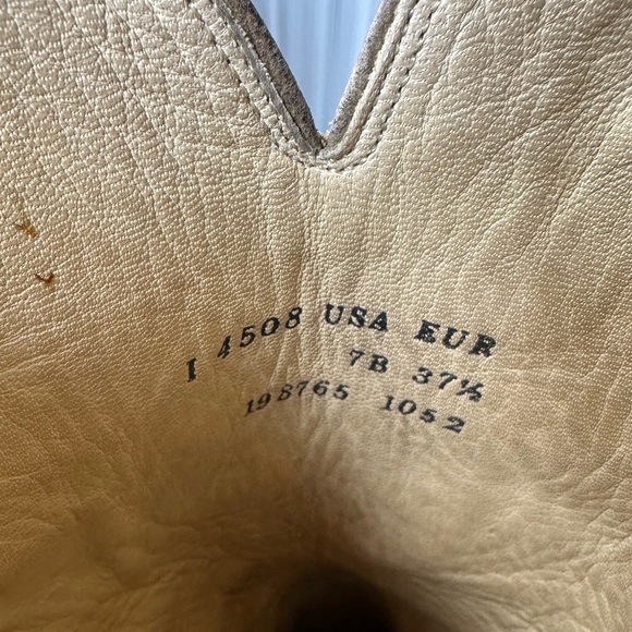 Charlie 1 Horse Tan Classic Embroidered Leather Western Boots – Women’s Size 7B - Picture 8 of 9